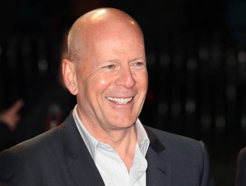Bruce Willis at an Award Show