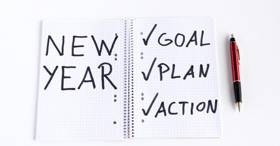 Make a habit of visualizing your goals for the New Year. 