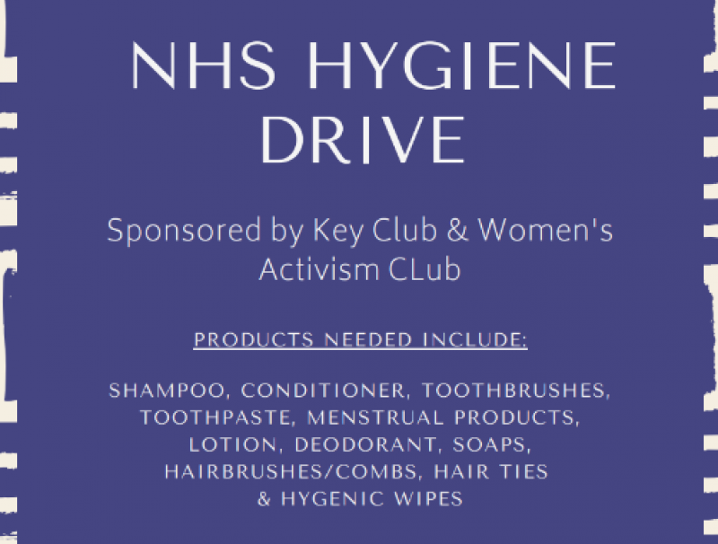 NHS Hygiene Drive Flyer 